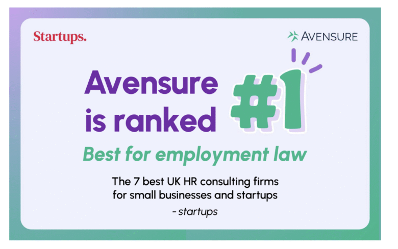 Avensure Listed Among the Best HR Firms for Growing Businesses in the UK