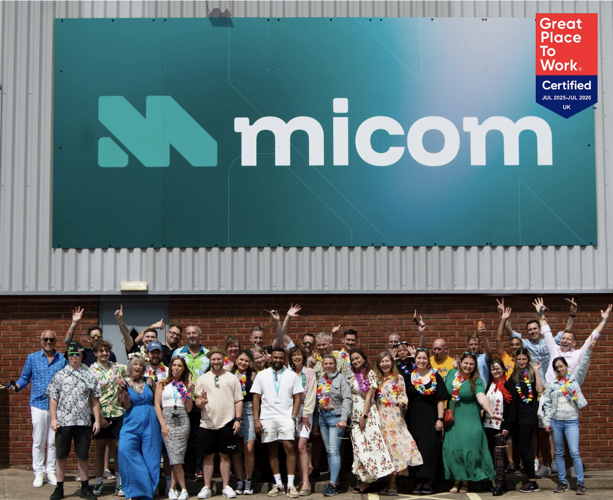 Micom Listed Among the UK’s Best Workplaces for 2026